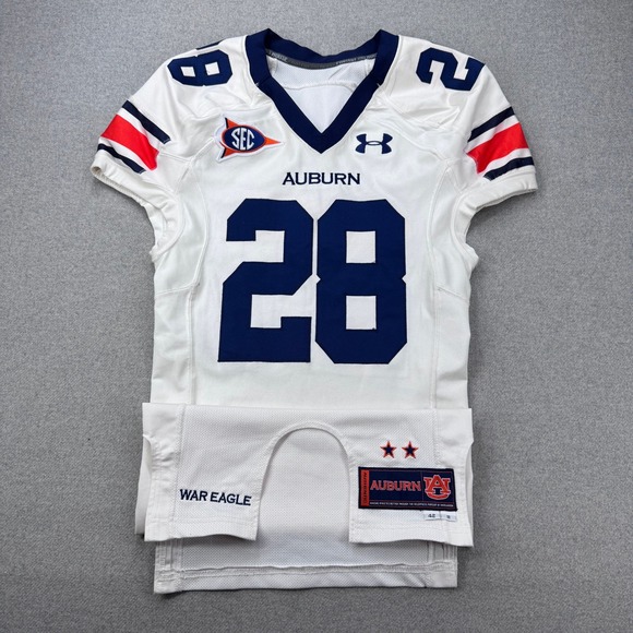 Under Armour Other - Auburn Tigers Player Issue Football Jersey #28 Under Armour 42 II SEC (2011–13)